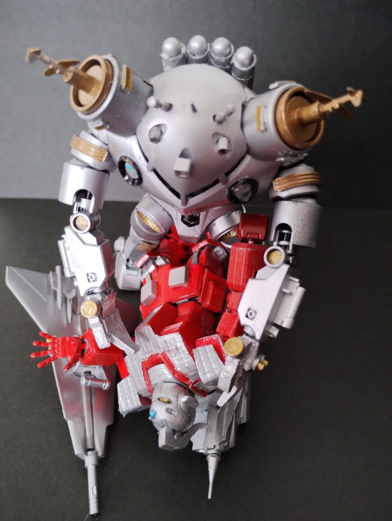 【戦闘中の画像を追加しました】ウルトラジムMkⅦ危うし。セブンははたして勝てるだろうか?立てっ、ウルトラジム。頑張れっ、我らのヒーロー。