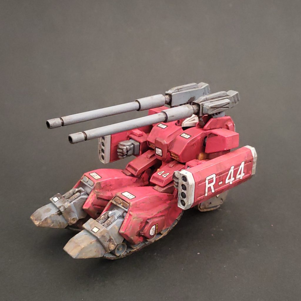 ウェザリングかけ過ぎて赤の色分けないなりましたw