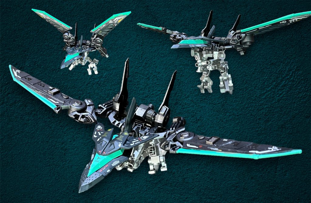 バックパック&支援メカ