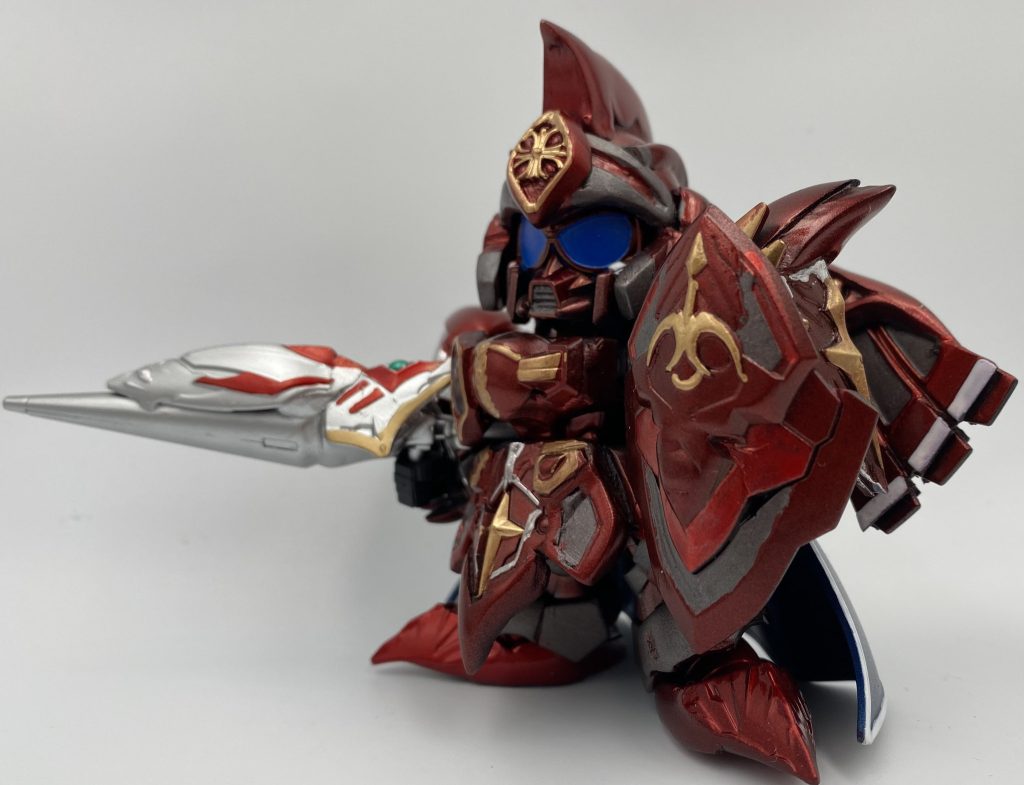 塗装。ランスは銃持ち出来ます。