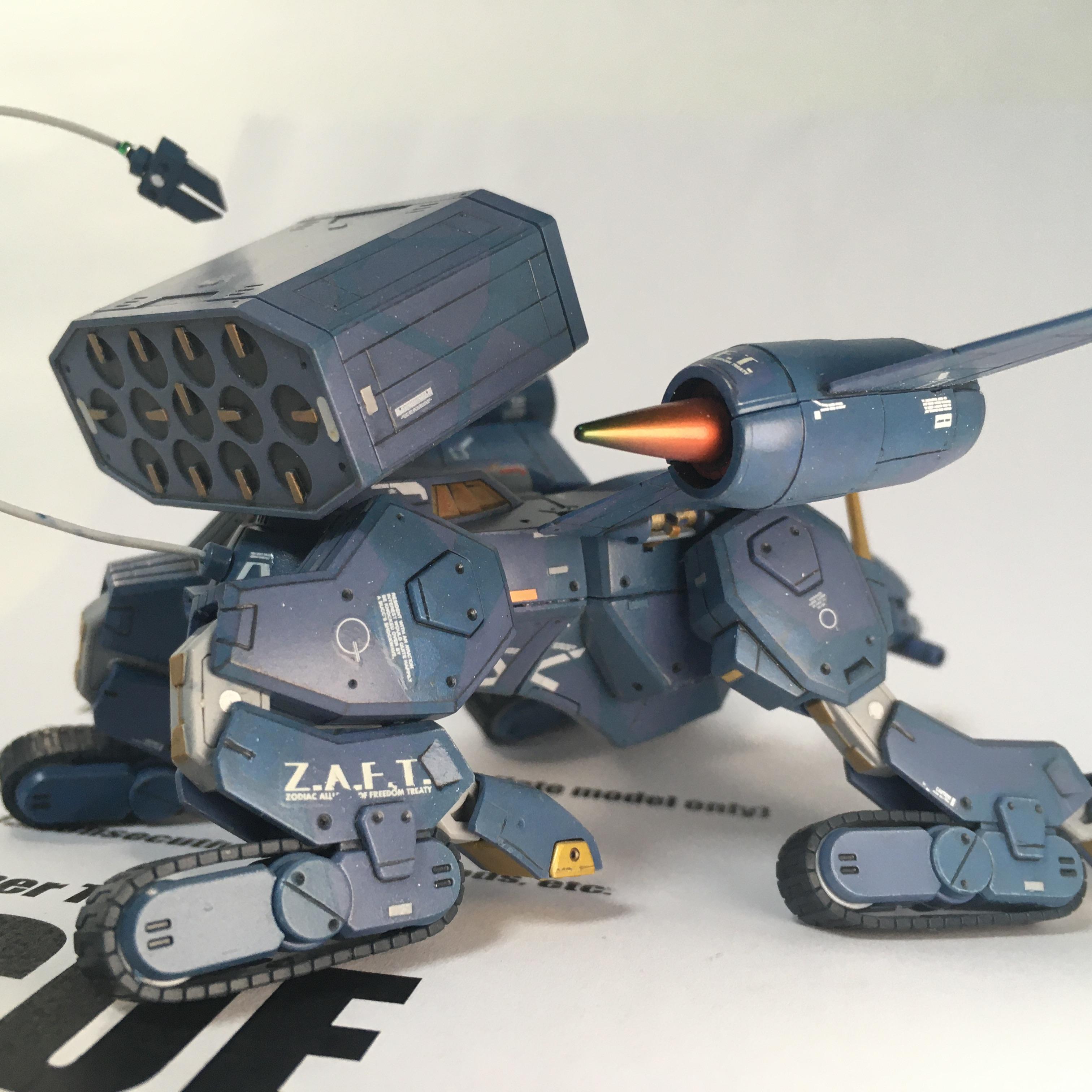 RG風】TMF/A-802 モビルバクゥ｜茶家持さんのガンプラ作品｜GUNSTA 