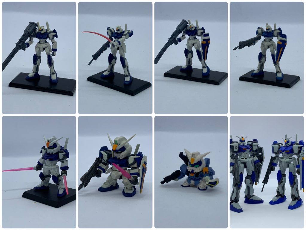 ガシャポン系。ガンダムコレクション4タイプ、ガンダムコンバージ。ガシャポン戦士f、SDガンダムフルカラー。おまけのページ埋め。コンバージデュエルスタイルいいな。早くアンサンブルも出して。