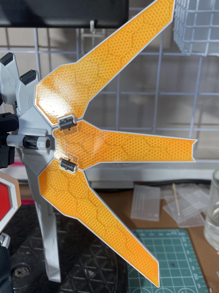 「全塗装」MGガンダムダブルエックス(蛍光塗装)–3枚目/制作者:yama_