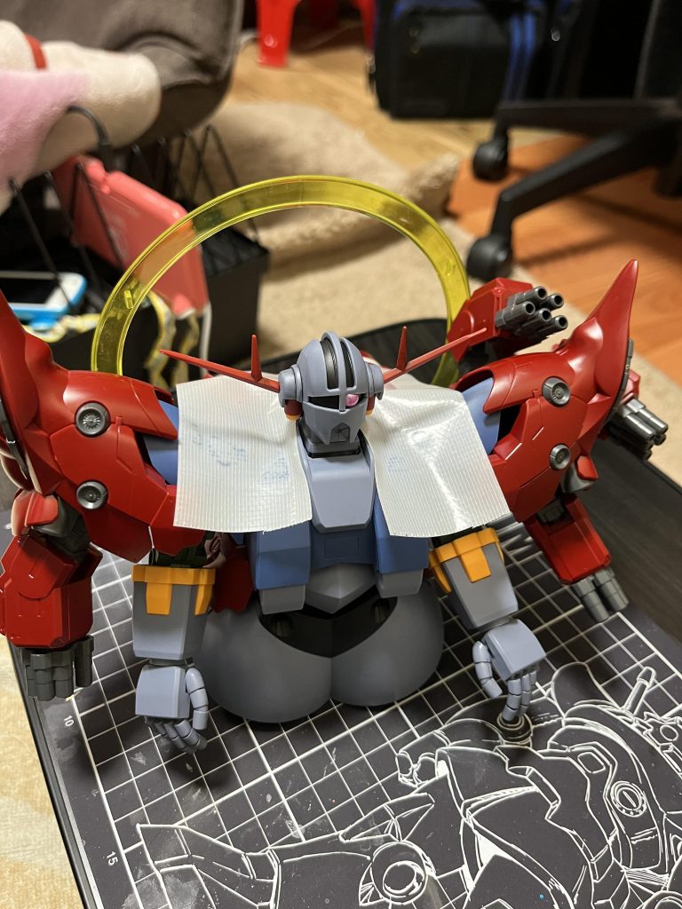 ミキシング思案中。テープがタオルに見えて、風呂上がりの様。最後までご覧いただきありがとうございます。いつもイイネ下さる方々に感謝です。