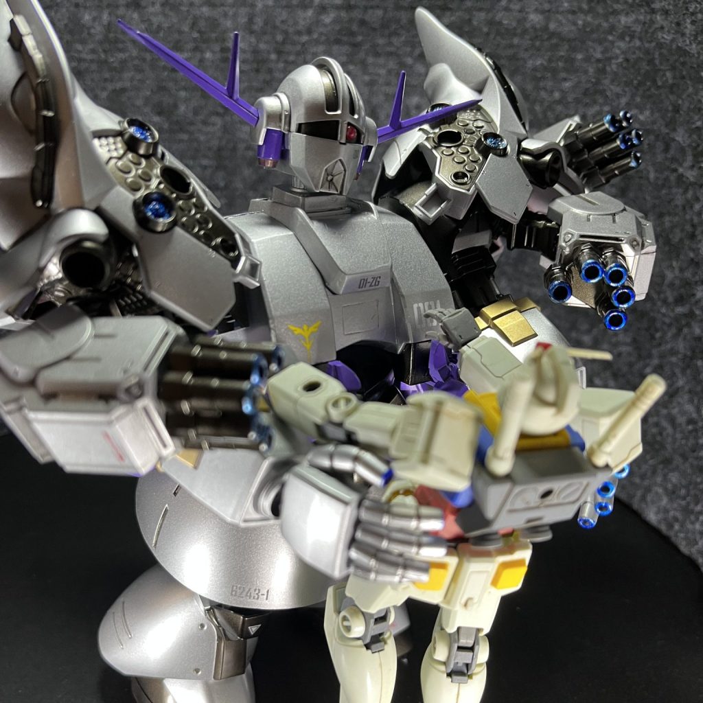 1/144 RG MSN-02 パーフェクトジオング ミキシング 塗装 完成品