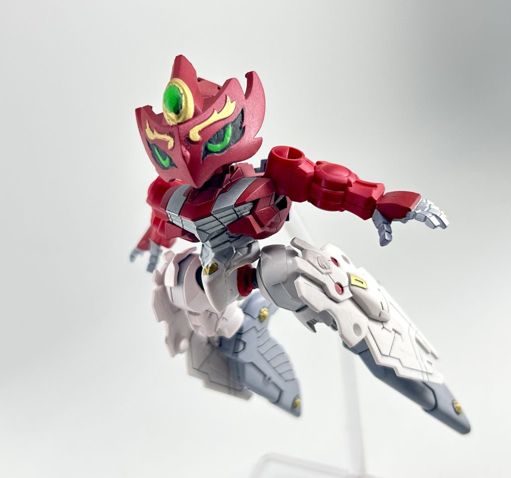 相棒のマックナイフ。SDのパーツを簡単ミキシングで、意外とそれっぽくなったと思います。