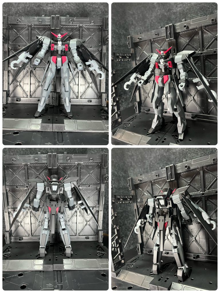 ガンダムAGEの中では、ダークハウンドが好きです。ほとんどAGE2のパーツなのに、色変えとドクロをつけるだけで、まったく印象が変わるなんて。ミキシングの参考にしたいです_φ(･_･