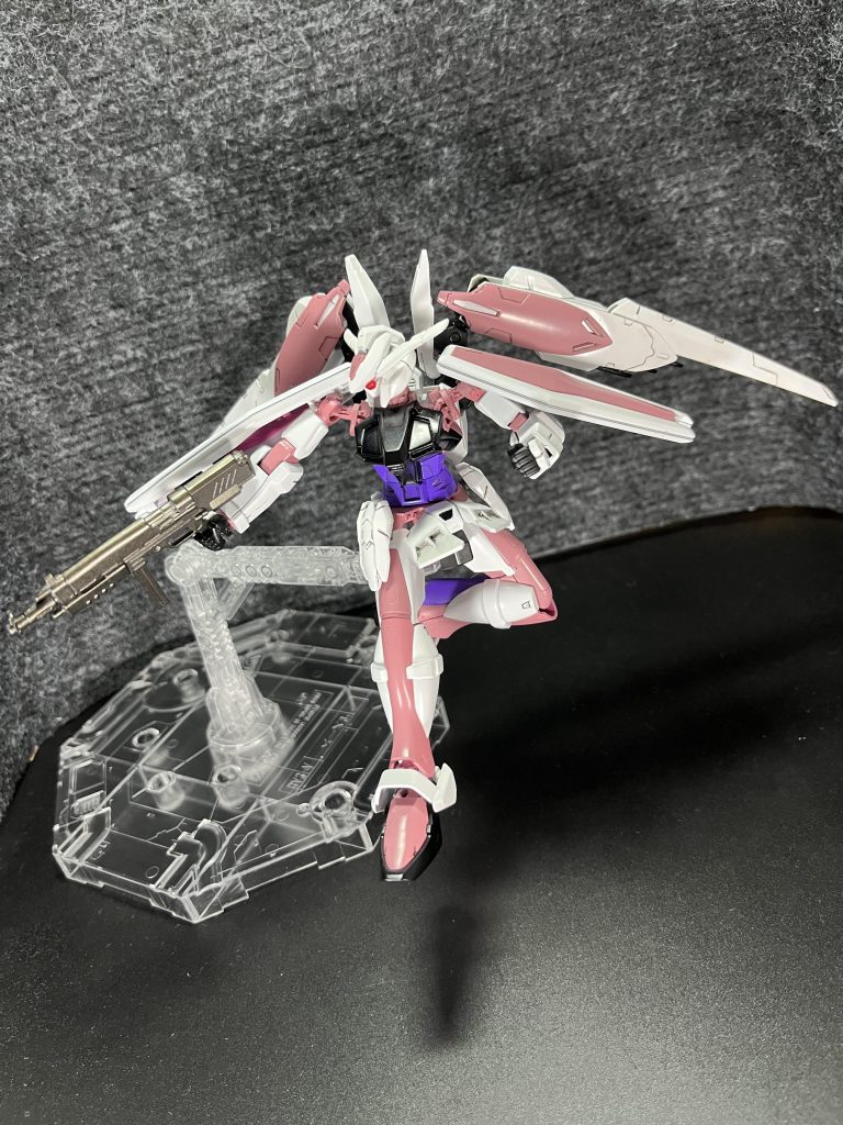 ビームマシンガン肩がこれ以上上がりません💦