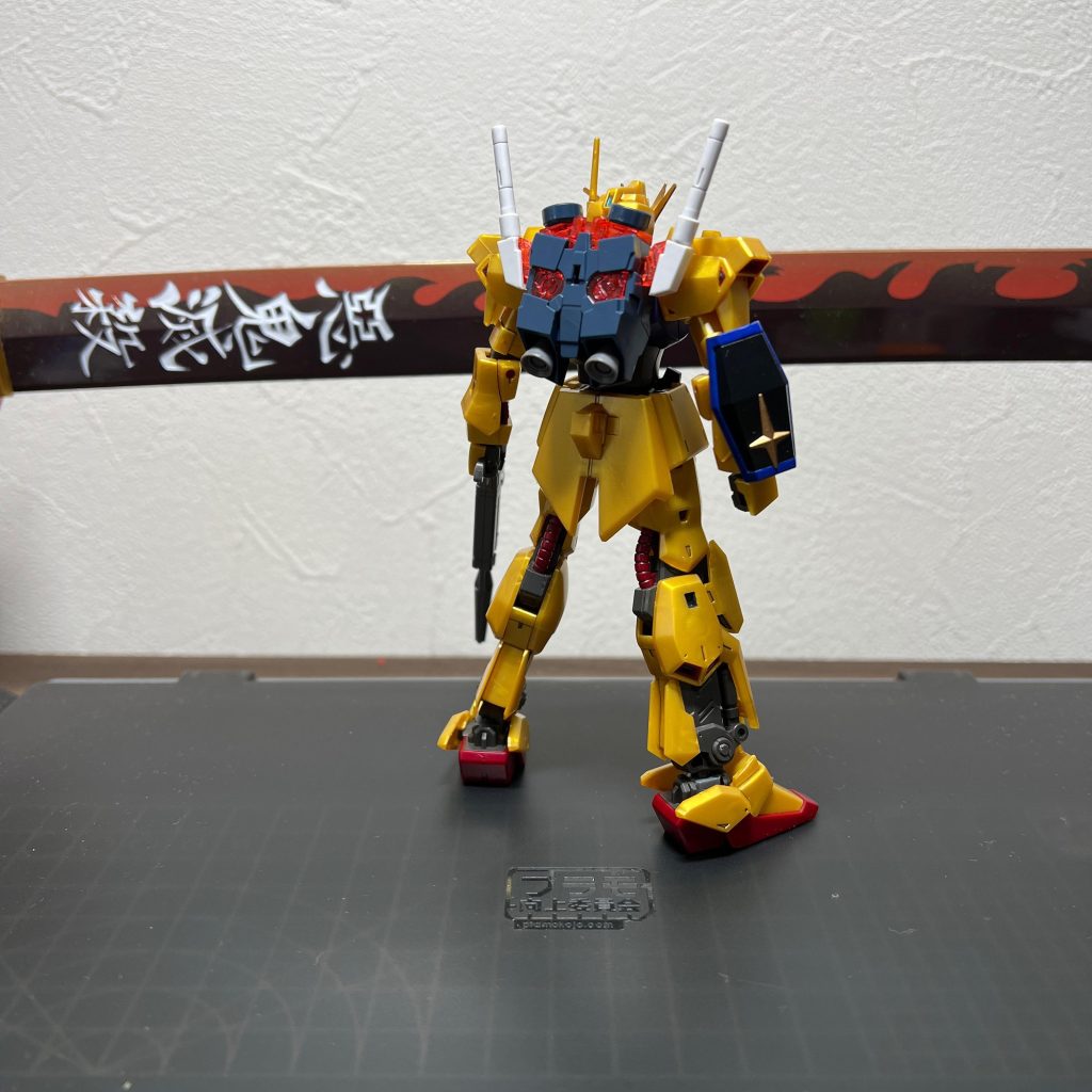 後ろバックパック換装でシンプルに…思ったよりカッコいいのでコレでOK