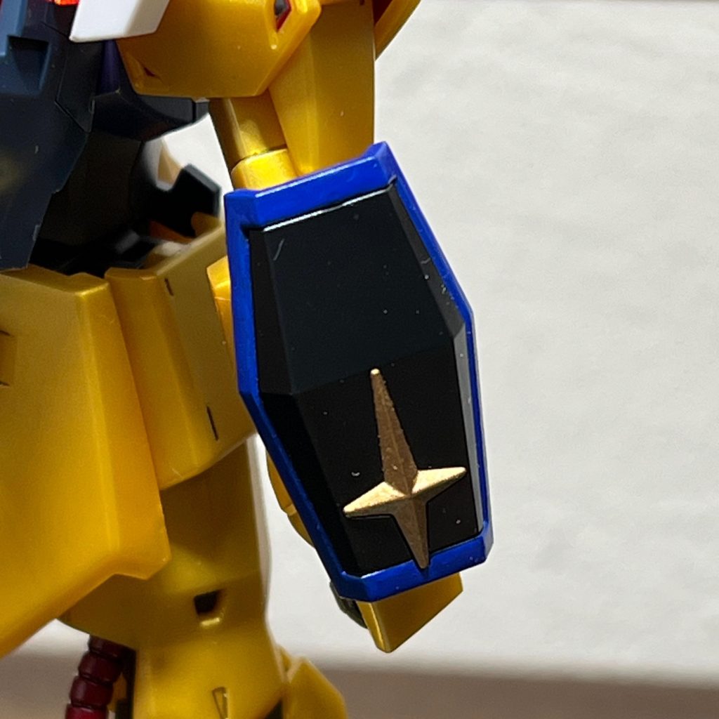 昔作っていたアメイジングブラックウォーリアから流用。向きはこの状態が好きなんで😄