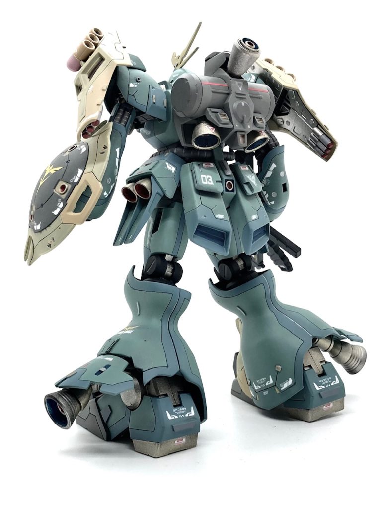 改修場所は脚部の分割、胸部のボリュームアップくらいで毎度のことながら通常営業です。