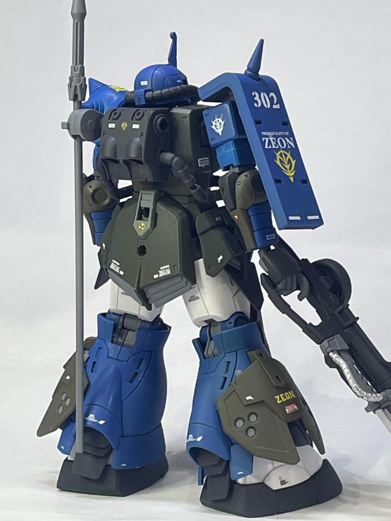 ちなみに迷彩デカールはこの色だと似合わないと思い使いませんでした。べ、別に作業に逃げたわけではないですよ…