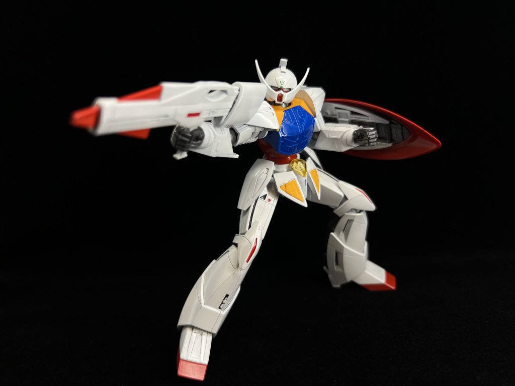 説明書には外連味ポージングがあったのですが、似合わないような。