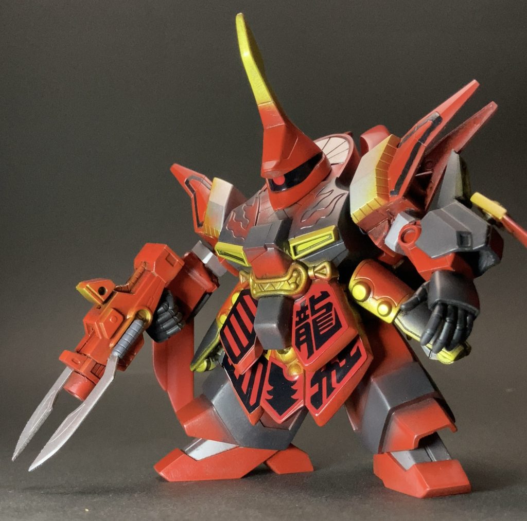 どっしりとしたスタイルが最高にカッコイイキット、腕の改造だけでグッとイイ感じに作れました💪🏻( * ◜ω◝ )満足満足♨️