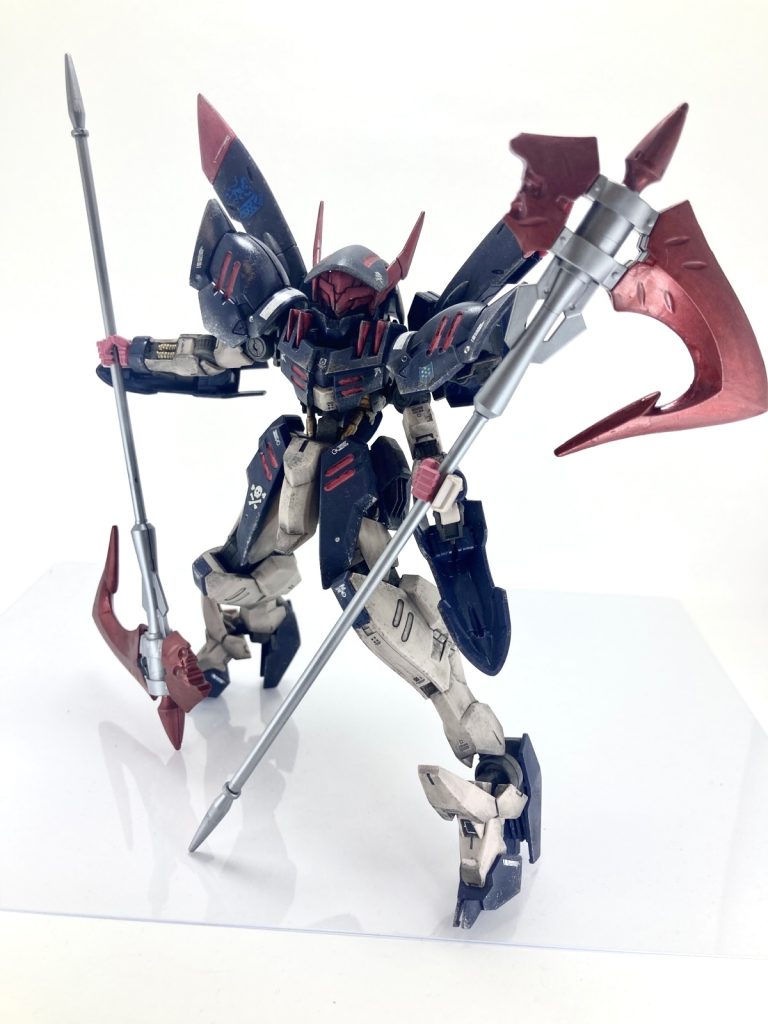 ガンダムグレモリー–5枚目/制作者：レン@筆塗り部分塗装