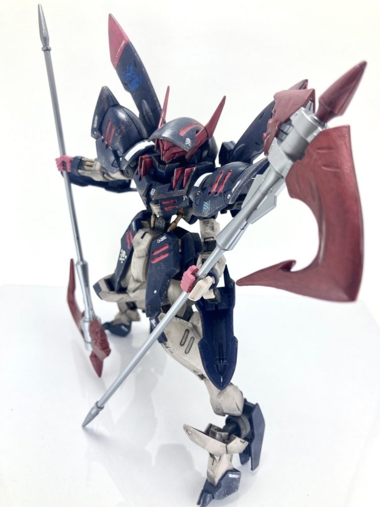 ガンダムグレモリー–4枚目/制作者：レン@筆塗り部分塗装