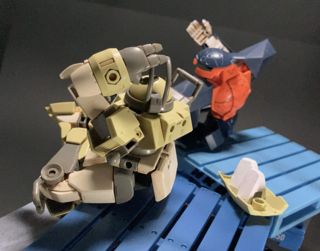 「戦わなくてもいいじゃない。」–6枚目/制作者:@jiyu_nitsukuruきあい模型