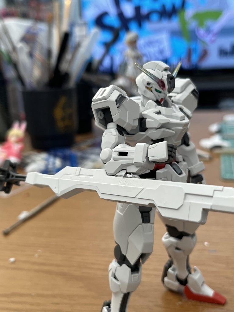 ネオジム磁石部分は腕にあった形で新造。雑な工作!