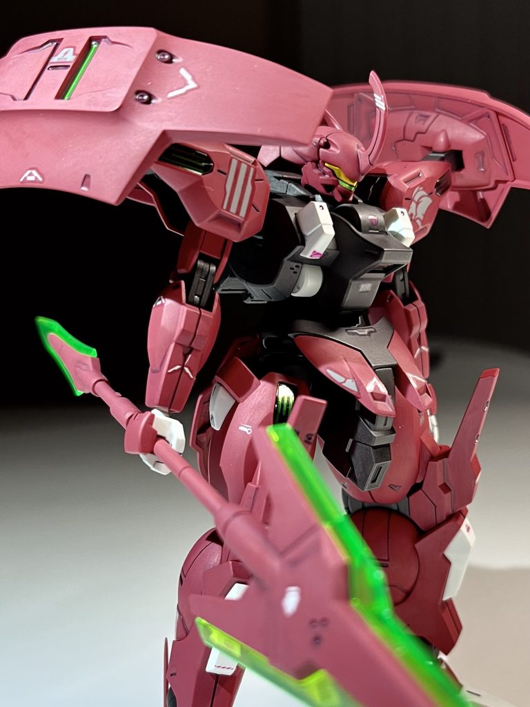 グエルディランザと同じ色にしたかったんだけど、調色間違ったな…