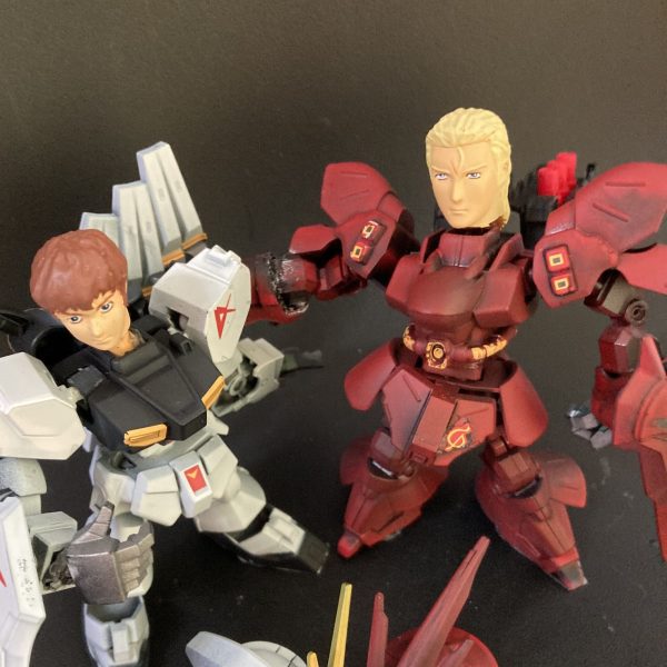 シャアとアムロはとってもなかよし