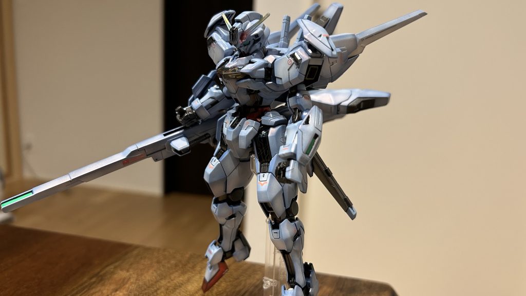 エスカッシャン装着。この角度好きです。