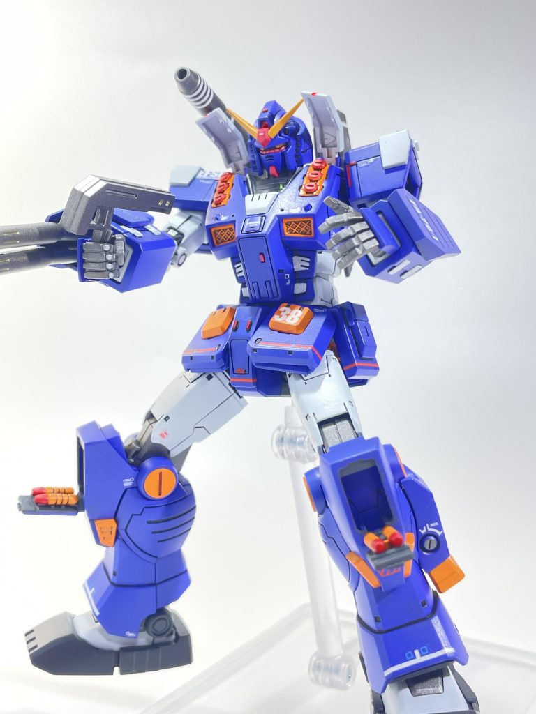 武装開放状態‼️弾頭の赤は全てエナメルで塗り重ねました‼️カックイイ♫