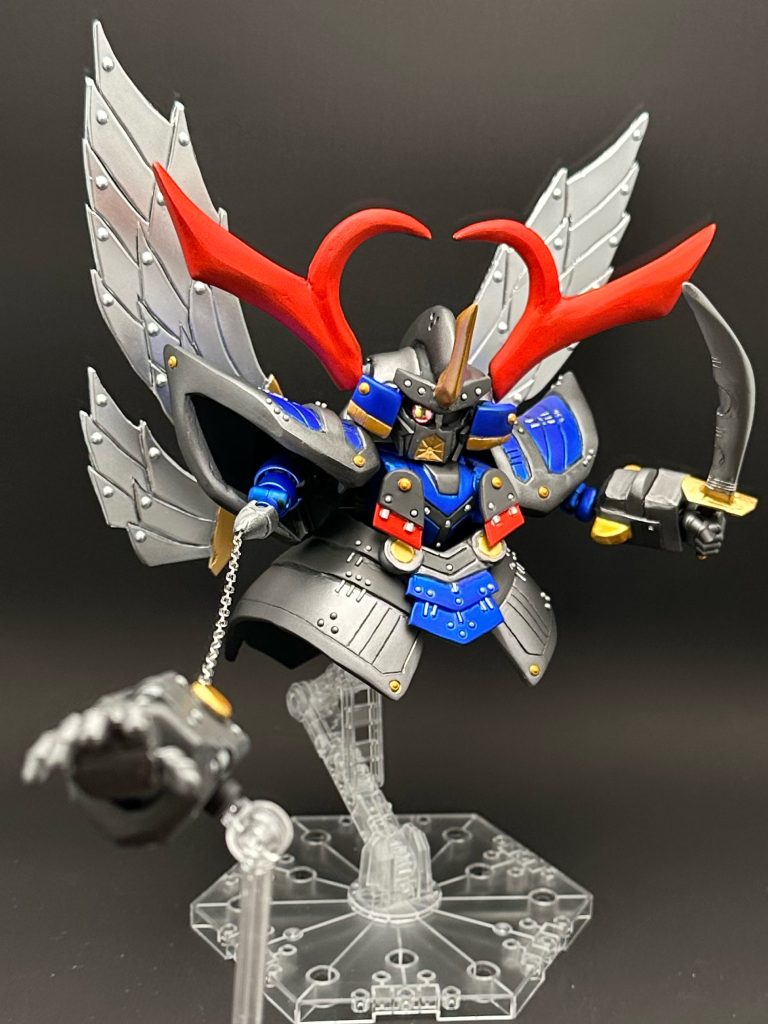 攻略本に載ってるイラストの再現用に、パーツ差し替えで鎖のロケットパンチもできるようにしてます