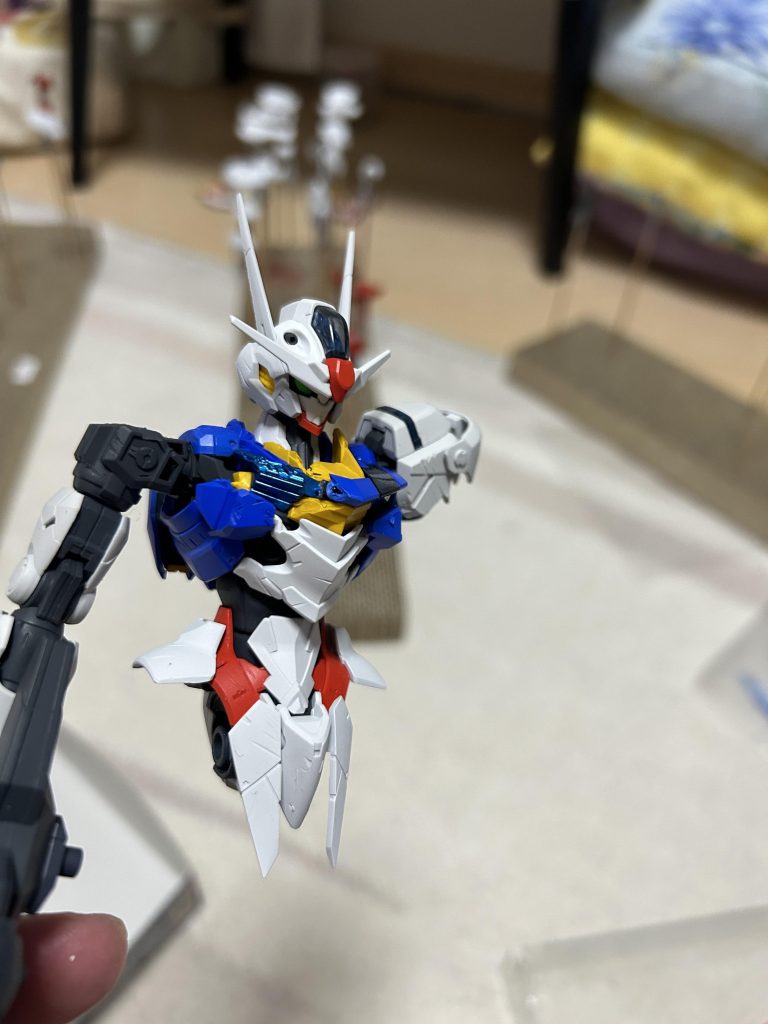 汚し前に組んでみたところです。