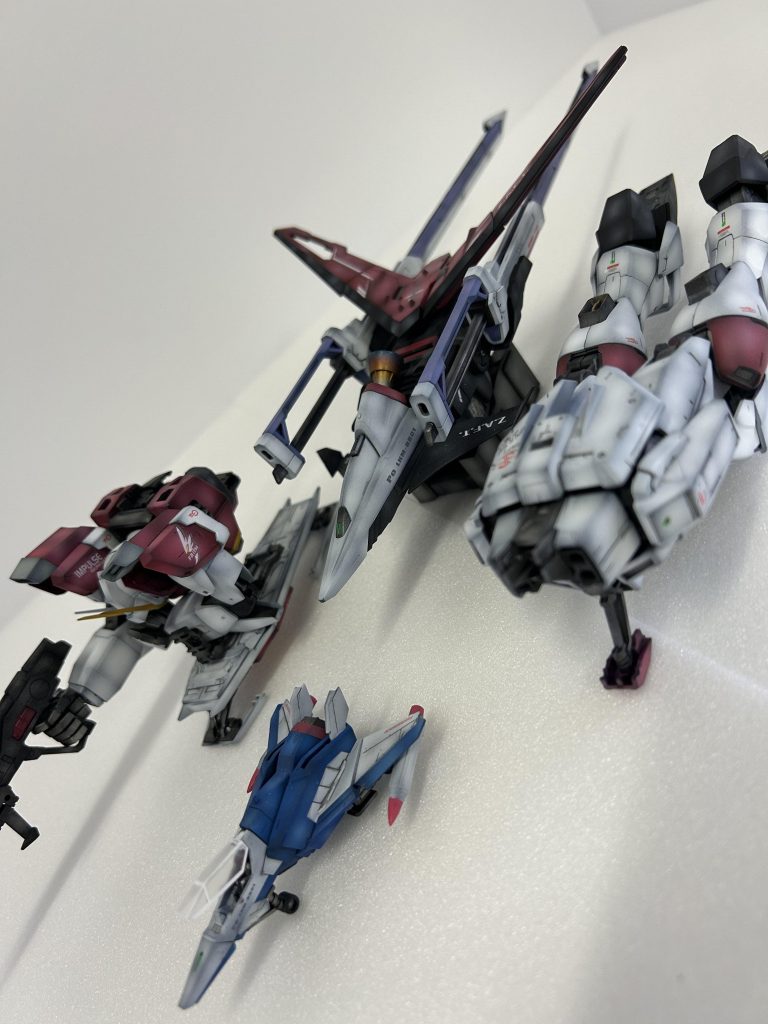 MGソードインパルスグラデーション全塗装–2枚目/制作者：リディ