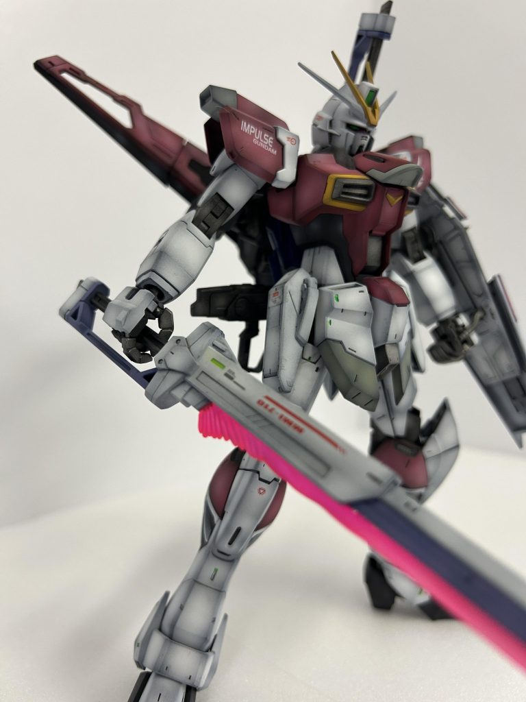 MGソードインパルスグラデーション全塗装–5枚目/制作者：リディ