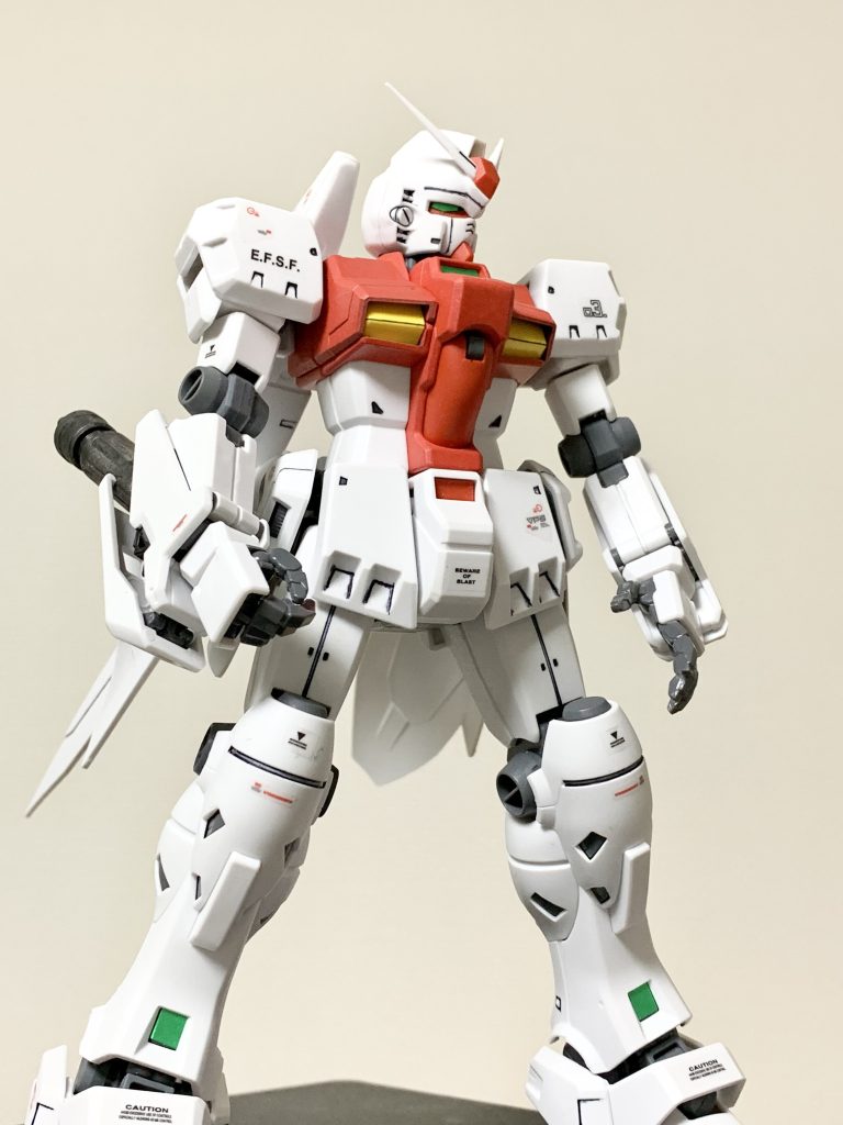 デンドロビウムを用いない単機運用なので、当然サブアームは必要ありません。