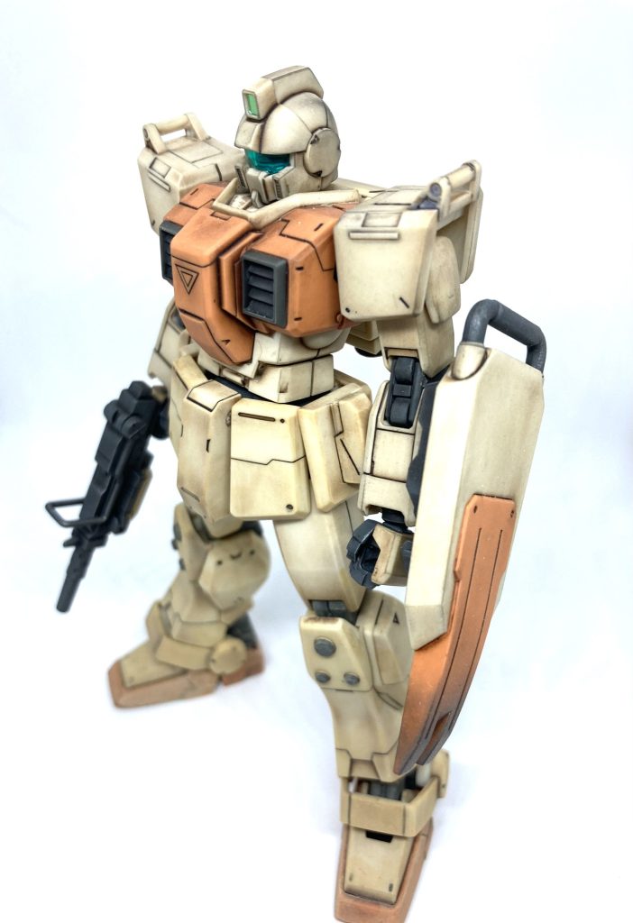 HGUC 陸戦型ジム–2枚目/制作者：あっきぃ