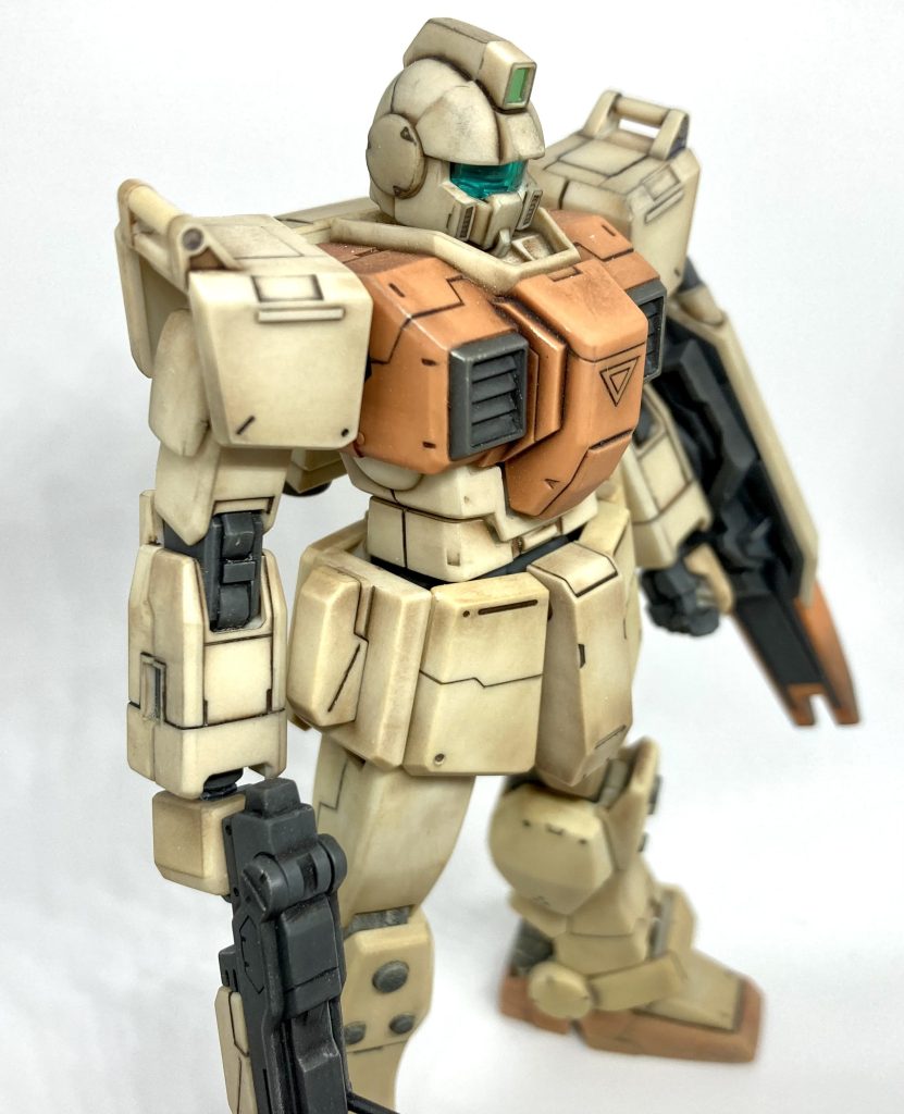 HGUC 陸戦型ジム–3枚目/制作者：あっきぃ