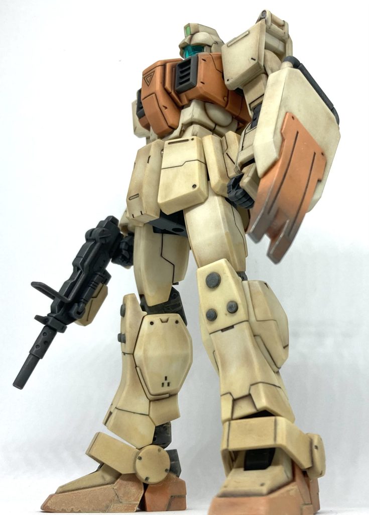 HGUC 陸戦型ジム–5枚目/制作者：あっきぃ
