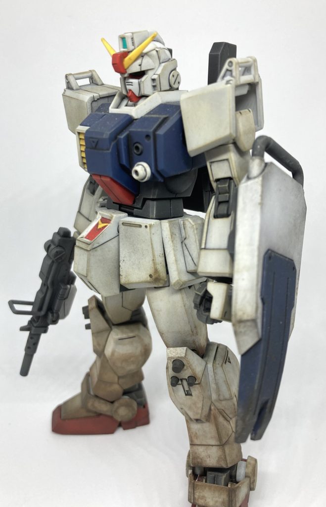 HGUC 陸戦型ガンダム–4枚目/制作者：あっきぃ