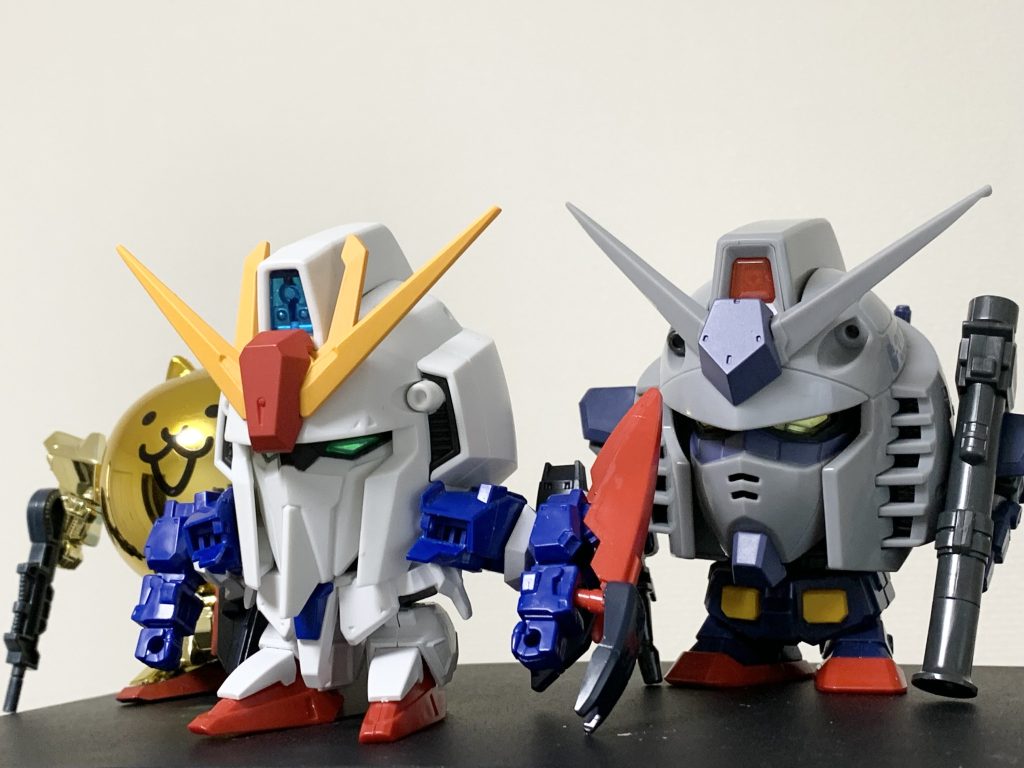 ２頭身ガンダムチーム集結！