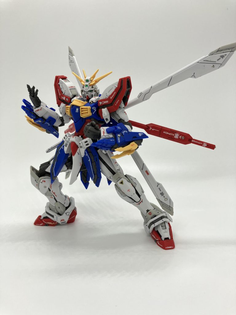 ガシガシ動かしたい脅威の可動域ですが塗装後はためらっちゃいますね😖