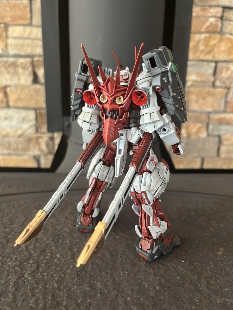 バックショットはこんな感じです♪鬼の顔がいかつくてかっこいいです(*≧∀≦*)