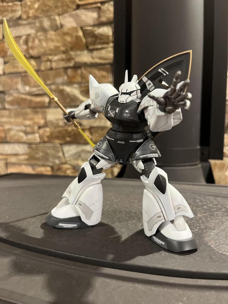 ビームナギナタを構えてポージングしてみました✨