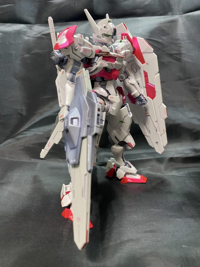 右側面から!レシーバーガンも通常からガンビットライフルに!