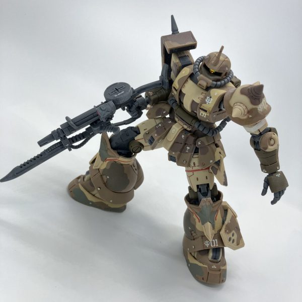 HG 高機動型ザク 地上用 エグバ専用機 簡単フィニッシュちょいプラス