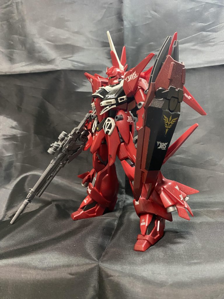 左側面！シールドはオリジナルで深い赤塗装に！