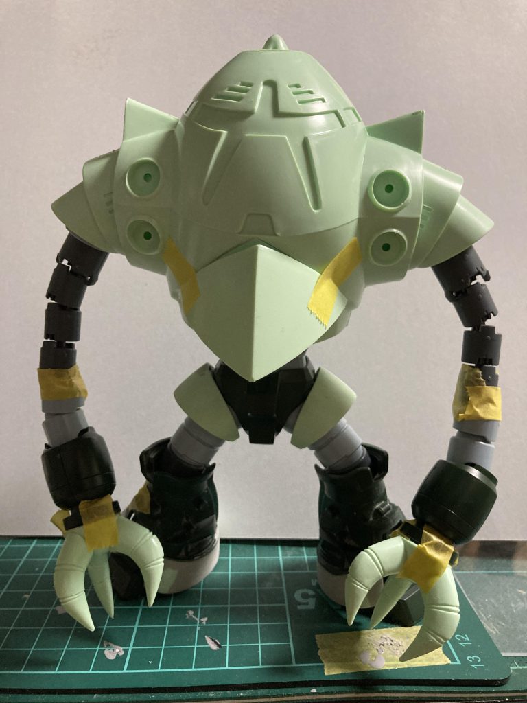 旧ゾック、HGゾゴックをもとにミキシング_(:3 」∠)_