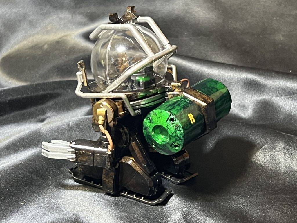 斜め後ろから。