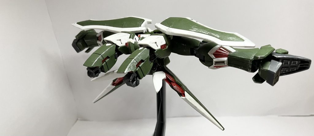 蜃気楼鳥形態背面