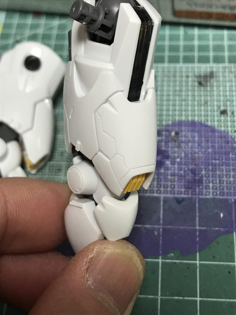 スジボリしました。