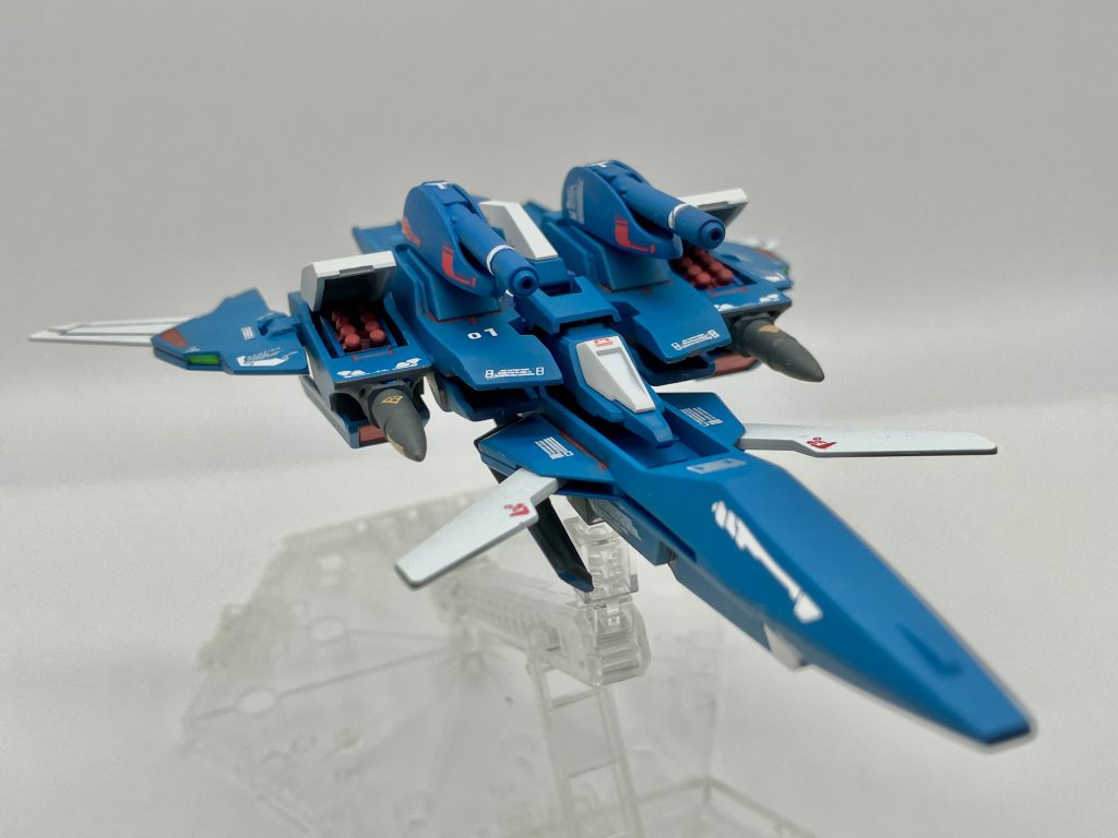 ガンダムライトニングカスタム+バックウェポンランチャー（BWL）–5枚目/制作者：Z-pla ぜプラ