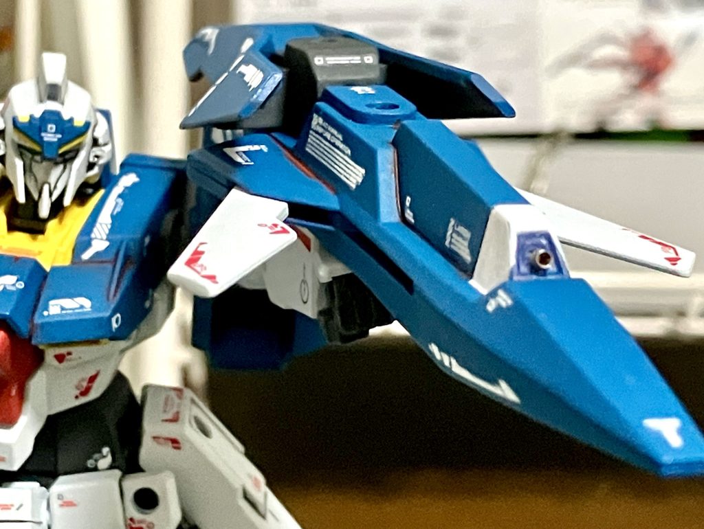 ガンダムライトニングカスタム+バックウェポンランチャー（BWL）–9枚目/制作者：Z-pla ぜプラ