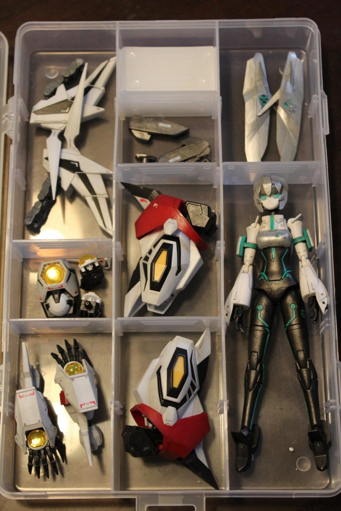 100均容器はガルプラ？収容にちょうどいい