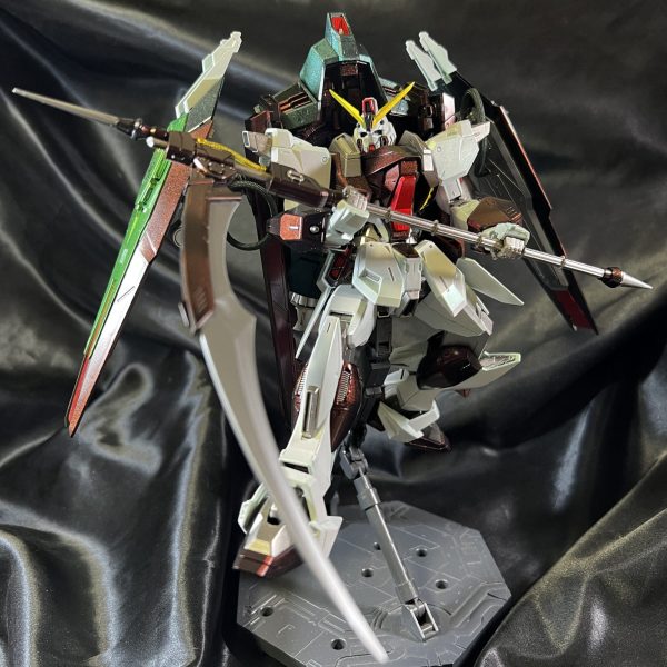 フォビドゥンガンダムメタリック塗装